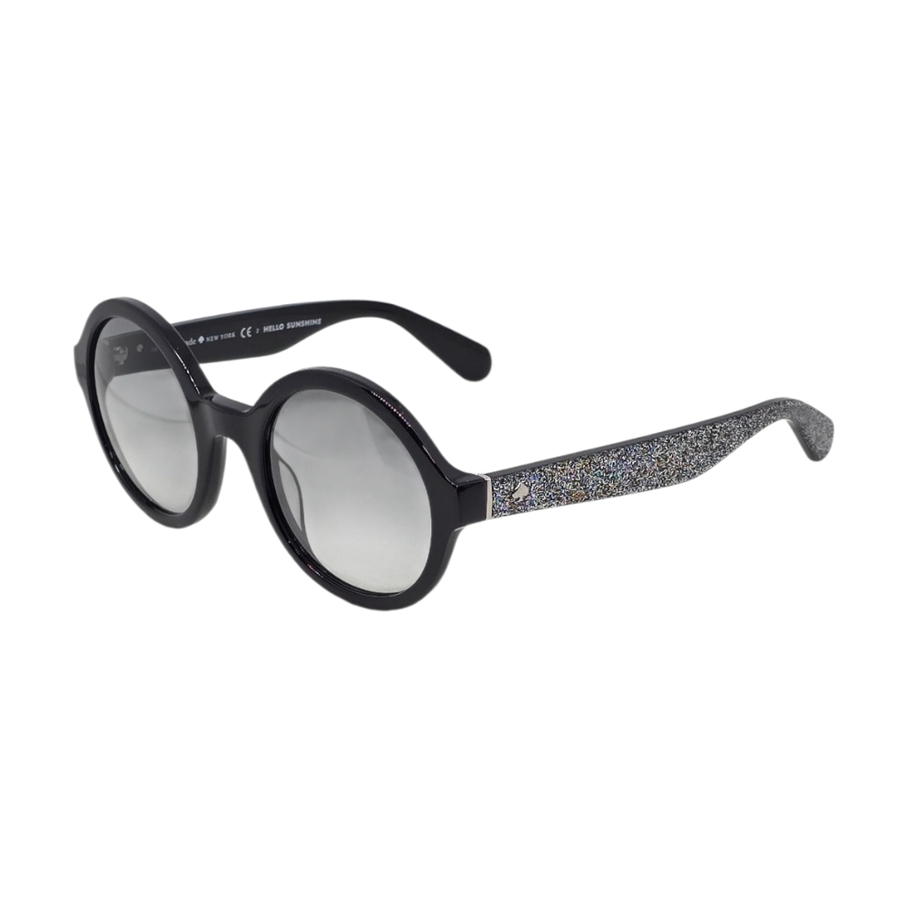 Kate Spade SUNGLASSES Black Round Sunglasses BEST PRICE !!! - Picture 5 of 9